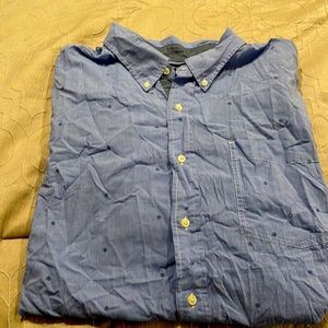Nautica Short Sleeve Button Up Shirt- 2XL